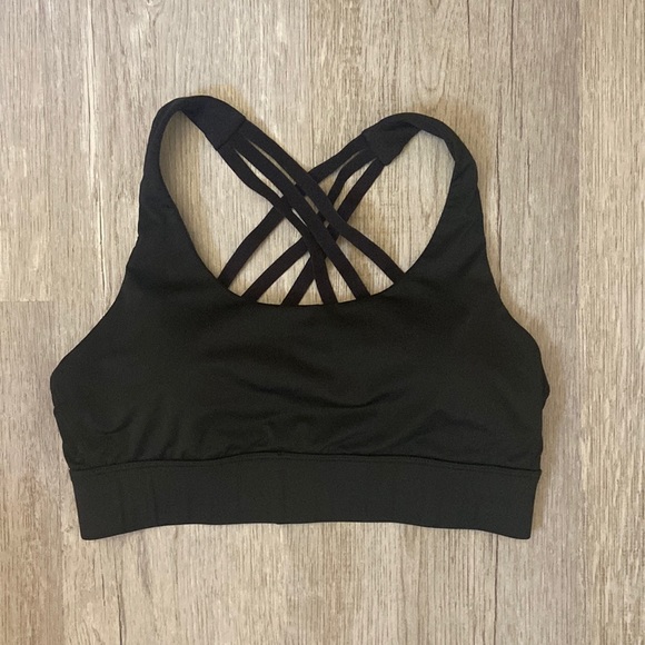 Amazon Other - Amazon criss cross strappy longline sports bra